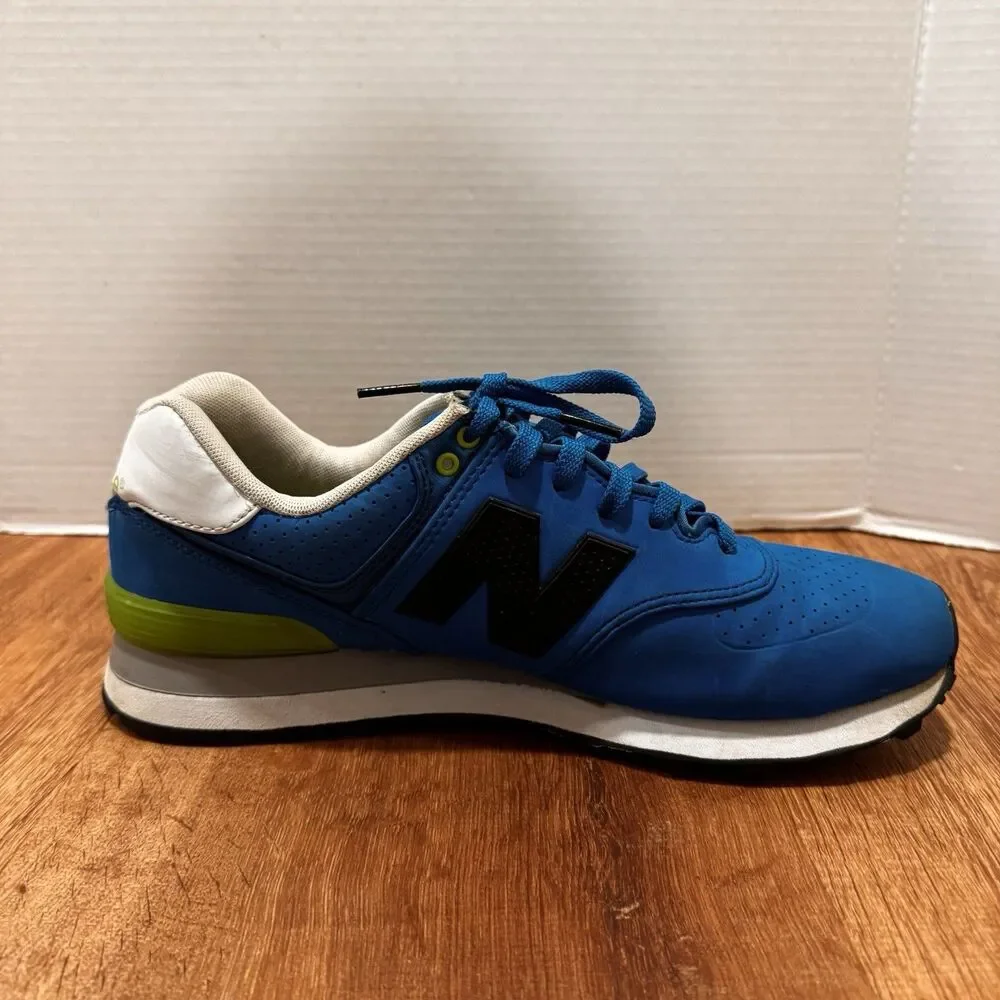 New Balance 574 Shoes Mens Sz 9.5 ML574ACA Paint Chip Sneakers Classic Retro 90s - Picture 2 of 9